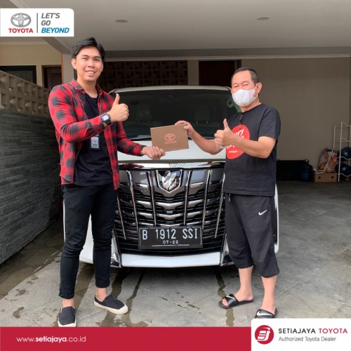 foto DELIVERY TOYOTA ALPHARD 
