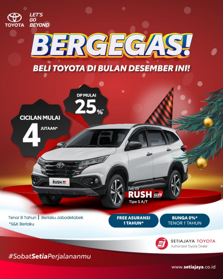 Special Promo Akhir Tahun Toyota Rush 2025